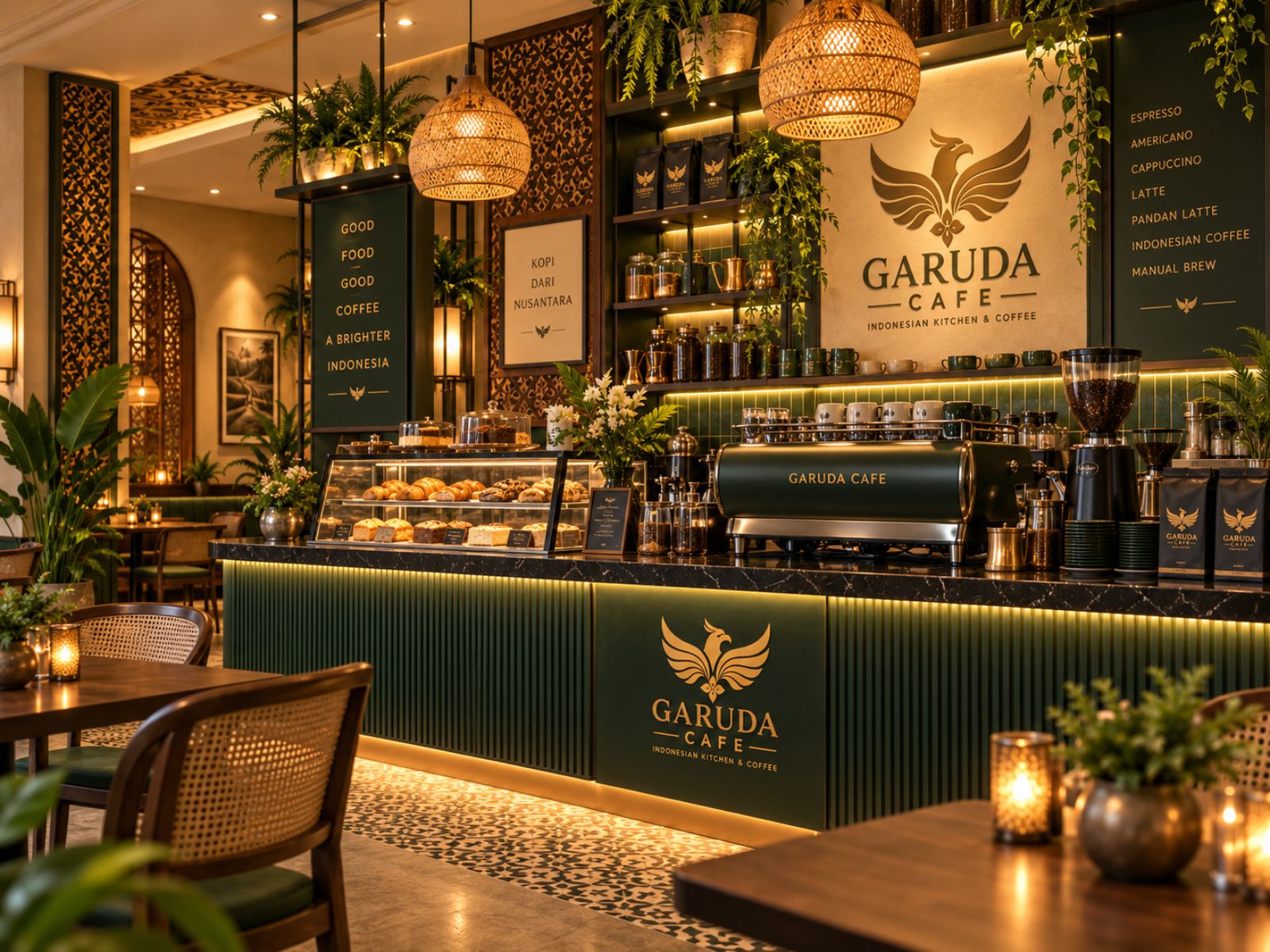 Coffee bar JAKARTA GARUDA CAFE